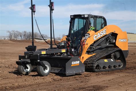 grading with a compact track loader|track loader grade tips.